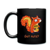 Got nuts? mug - black