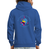 Awesome Possumz hoodie - royal blue