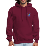 Awesome Possumz hoodie - burgundy