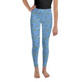 Awesome Possums Blue Youth Leggings