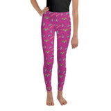 Awesome Possums Pink Youth Leggings