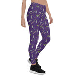 Awesome Possum Purple Leggings - AwesomePossumz