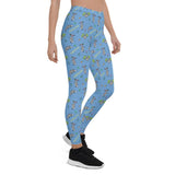 Awesome Possum Light Blue Leggings - AwesomePossumz