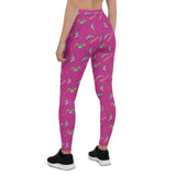 Awesome Possum Pink Leggings - AwesomePossumz