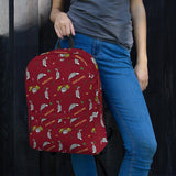 Awesome Possum Red Backpack - AwesomePossumz