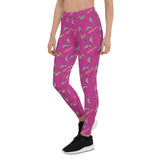 Awesome Possum Pink Leggings - AwesomePossumz