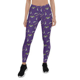 Awesome Possum Purple Leggings