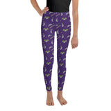 Awesome Possums Purple Youth Leggings