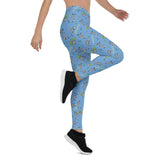 Awesome Possum Light Blue Leggings - AwesomePossumz