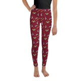 Awesome Possums Red Youth Leggings