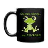 CROAK mug - black