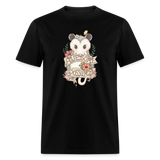 Awesome Possum Art Tee Shirt - black
