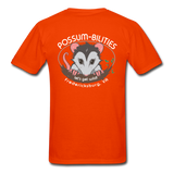 Possum-bilities Wild Tshirt Dark Colors - orange