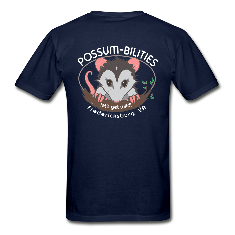 Possum-bilities Wild Tshirt Dark Colors - navy