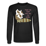 Trashy Unisex Long-Sleeved Tee Shirt - black