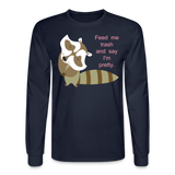 Trashy Unisex Long-Sleeved Tee Shirt - navy