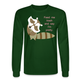 Trashy Unisex Long-Sleeved Tee Shirt - forest green