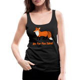 Fox Sake Tank - black