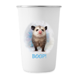 BOOP! Stainless Steel Pint Cup - white