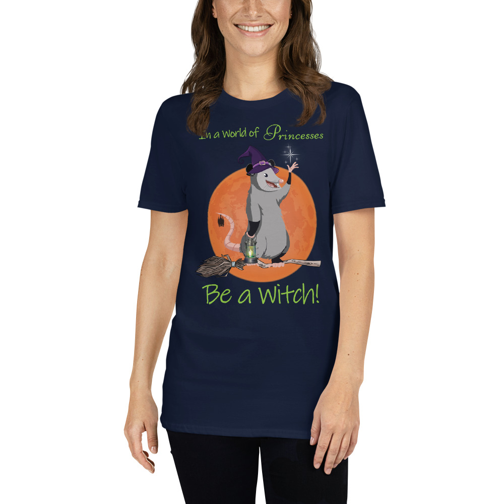 Be a witch Short-Sleeve Unisex Tee Shirt - Image 2