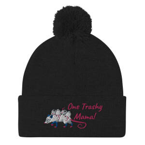 Trashy Pom-Pom Beanie
