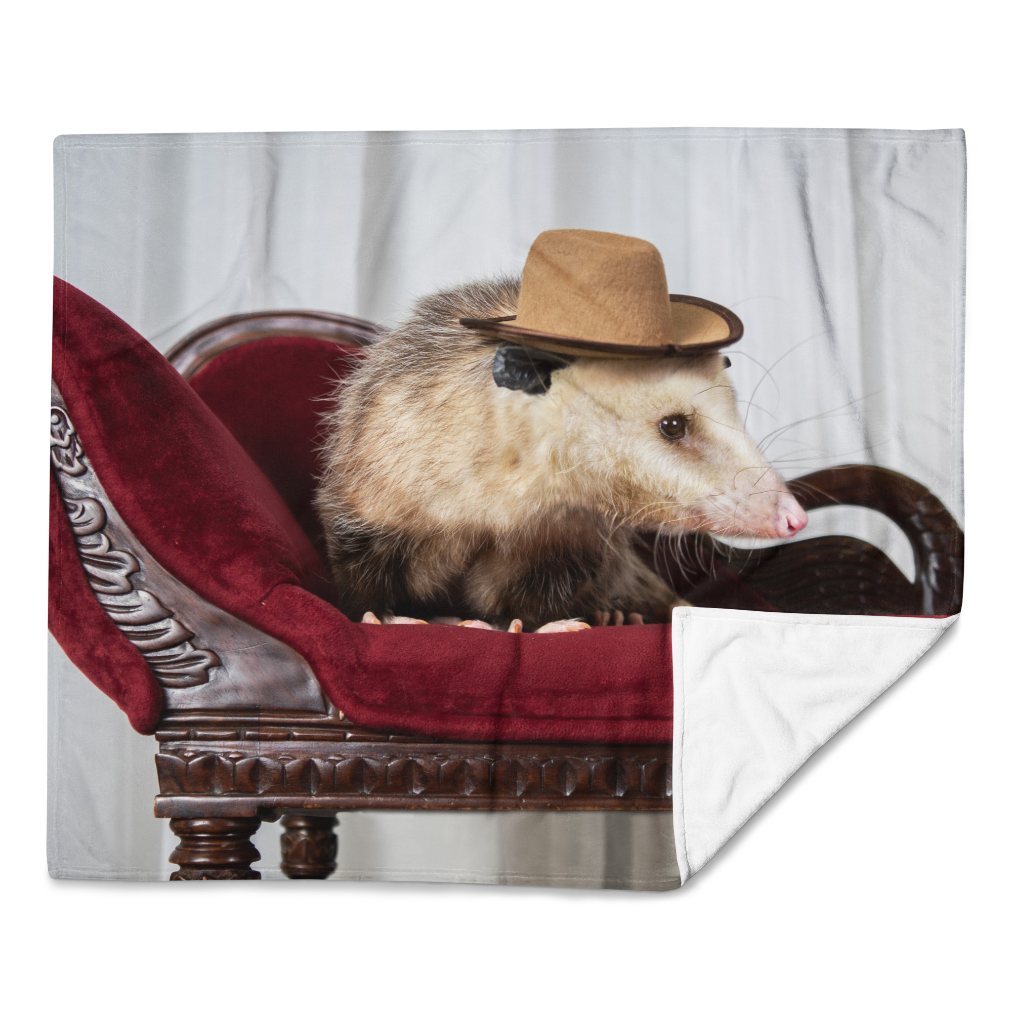 Handsome Stu Throw Blanket