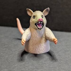 Finger Opossum Puppet
