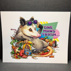 'One Man's Trash' Ryan McCulloch Art Print