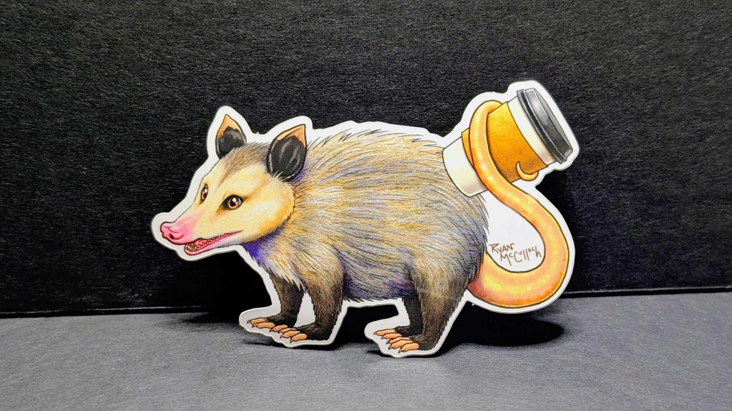 Pick Your Poison Vinyl Sticker: ' Poison Coffee'