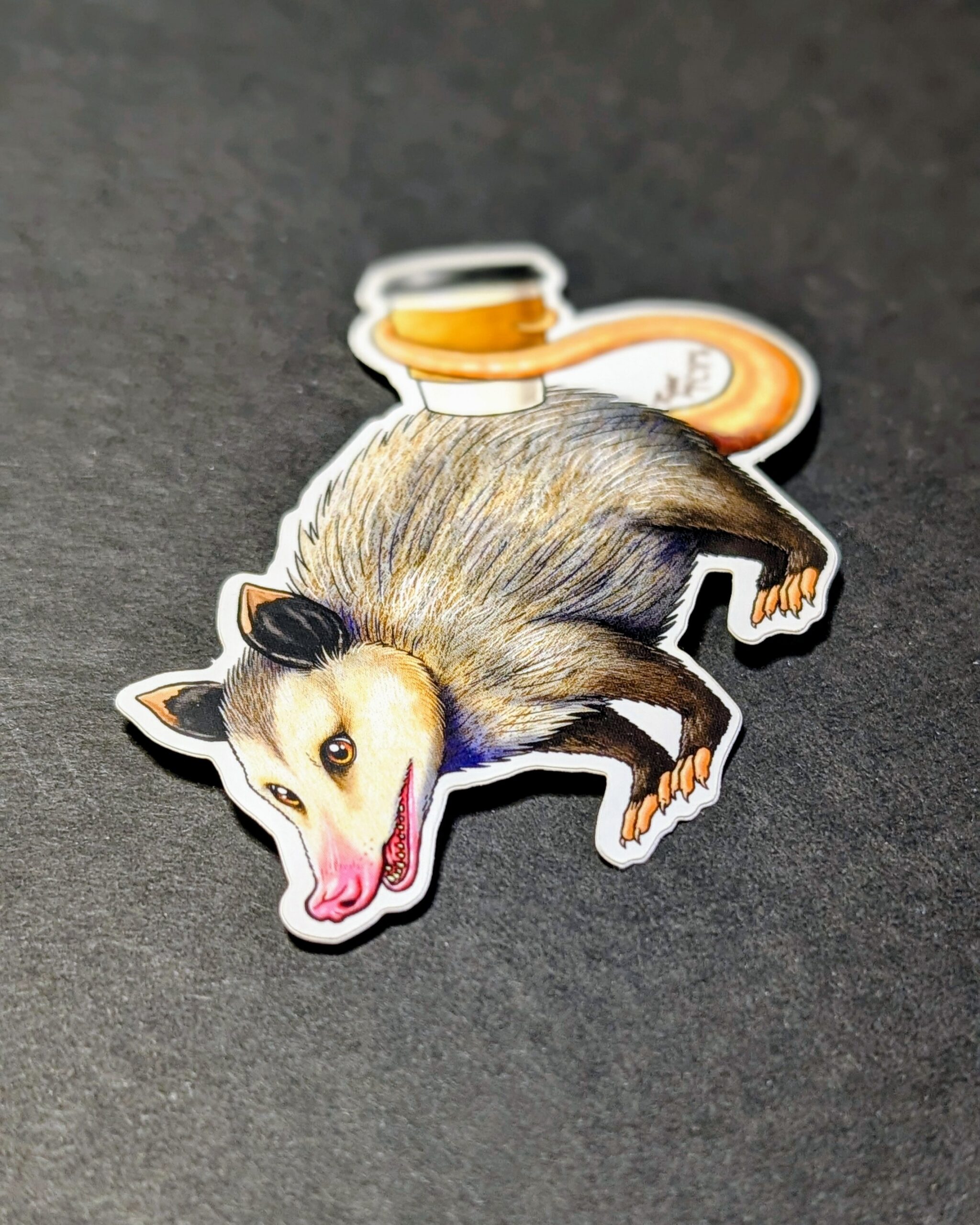 Pick Your Poison Vinyl Sticker: ' Poison Coffee' - Image 2