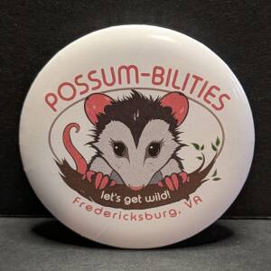 Possum-Bilities Circular Magnetic Bottle Opener